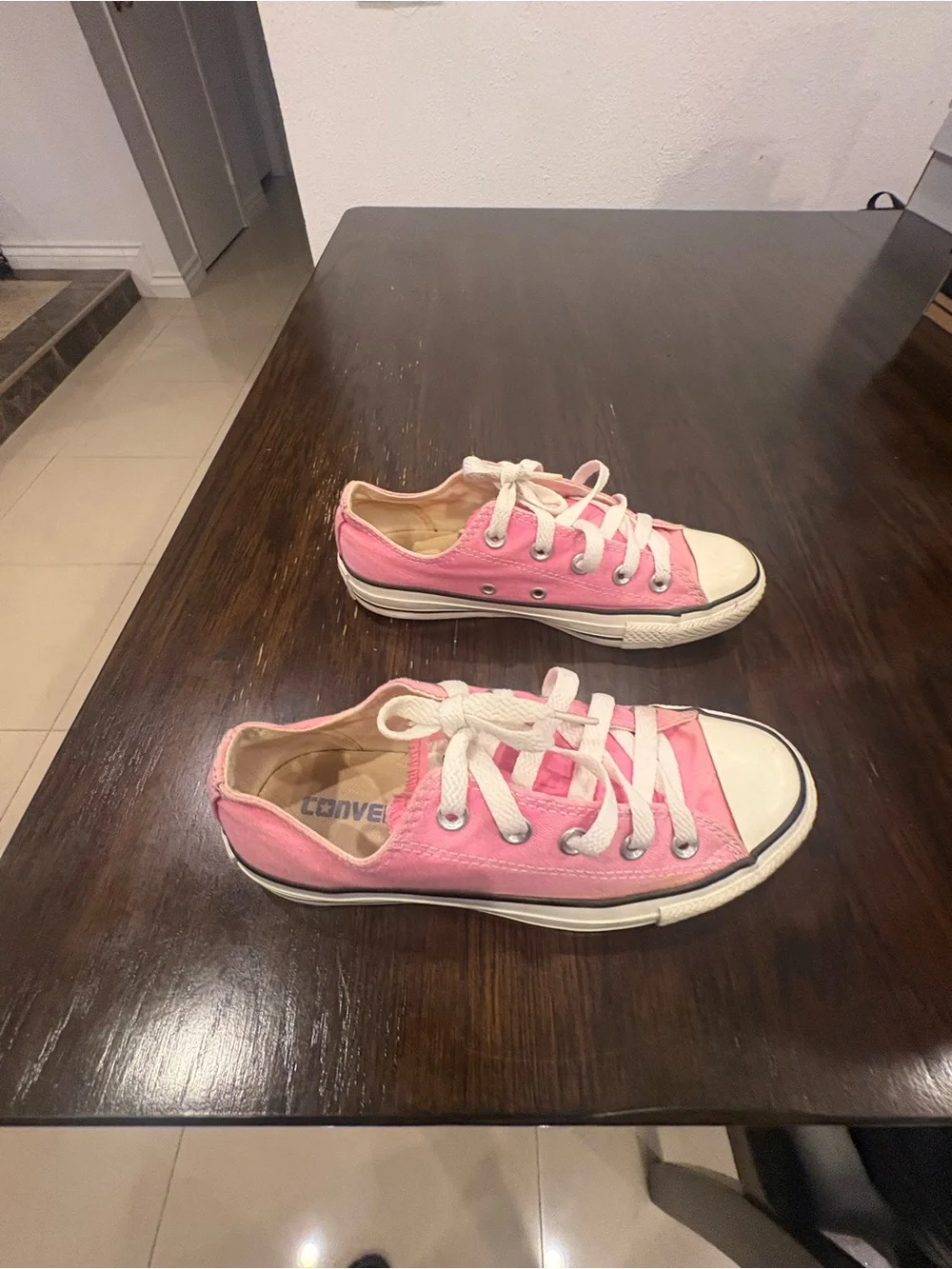 Converse Kids' Pink Low Top Sneakers